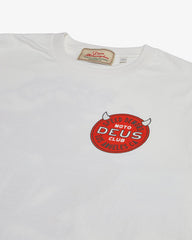 Deus Ex MachinaRiding Hot Longsleeve Shirt Vintage WhiteT-ShirtBritish Parts Lucerne