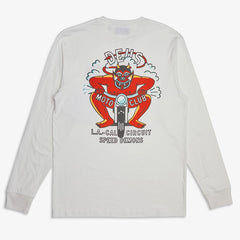 Deus Ex MachinaRiding Hot Longsleeve Shirt Vintage WhiteT-ShirtBritish Parts Lucerne