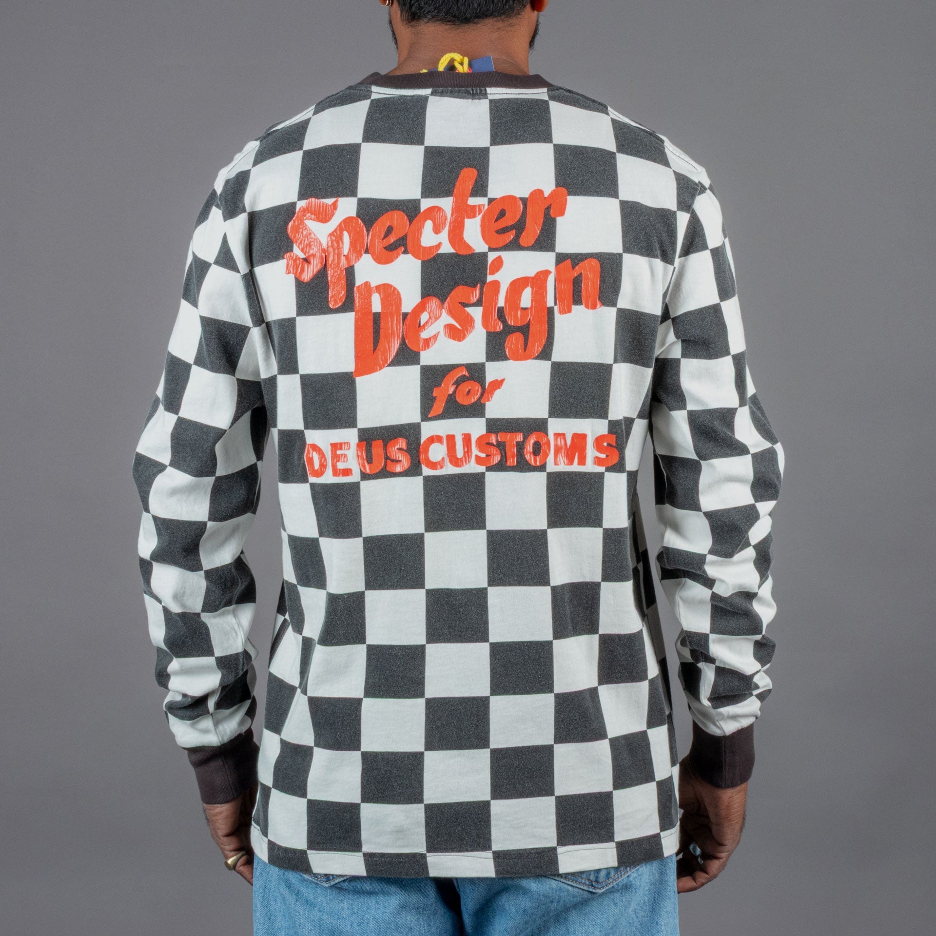 Deus Ex MachinaSpecter Longsleeve Tee Black WhiteT-ShirtBritish Parts Lucerne