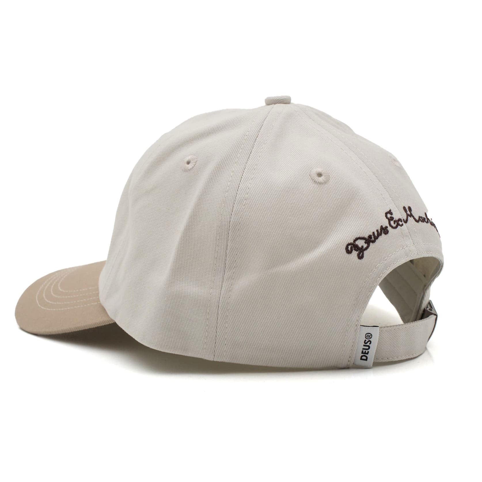 Deus Ex MachinaSpeedshop Cap Dirty WhiteCapBritish Parts Lucerne