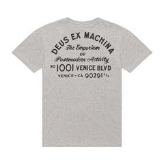 Deus Ex MachinaVenice Address Pocket T-Shirt gray mottledT-ShirtBritish Parts Lucerne