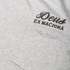 Deus Ex MachinaVenice Address Pocket T-Shirt gray mottledT-ShirtBritish Parts Lucerne