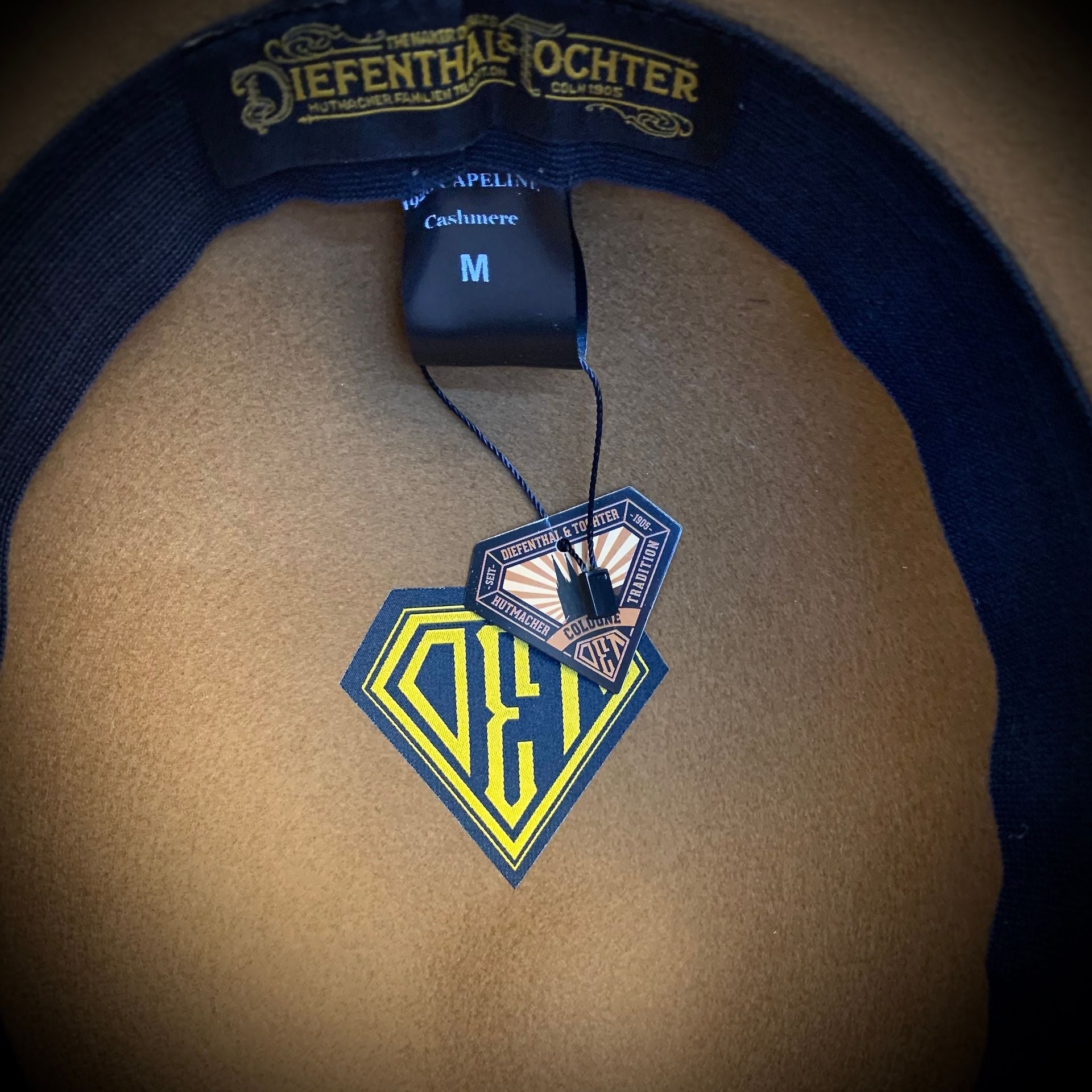 Diefenthal & Sohn1920 Capeline Damenhut CashmereHutBritish Parts Luzern