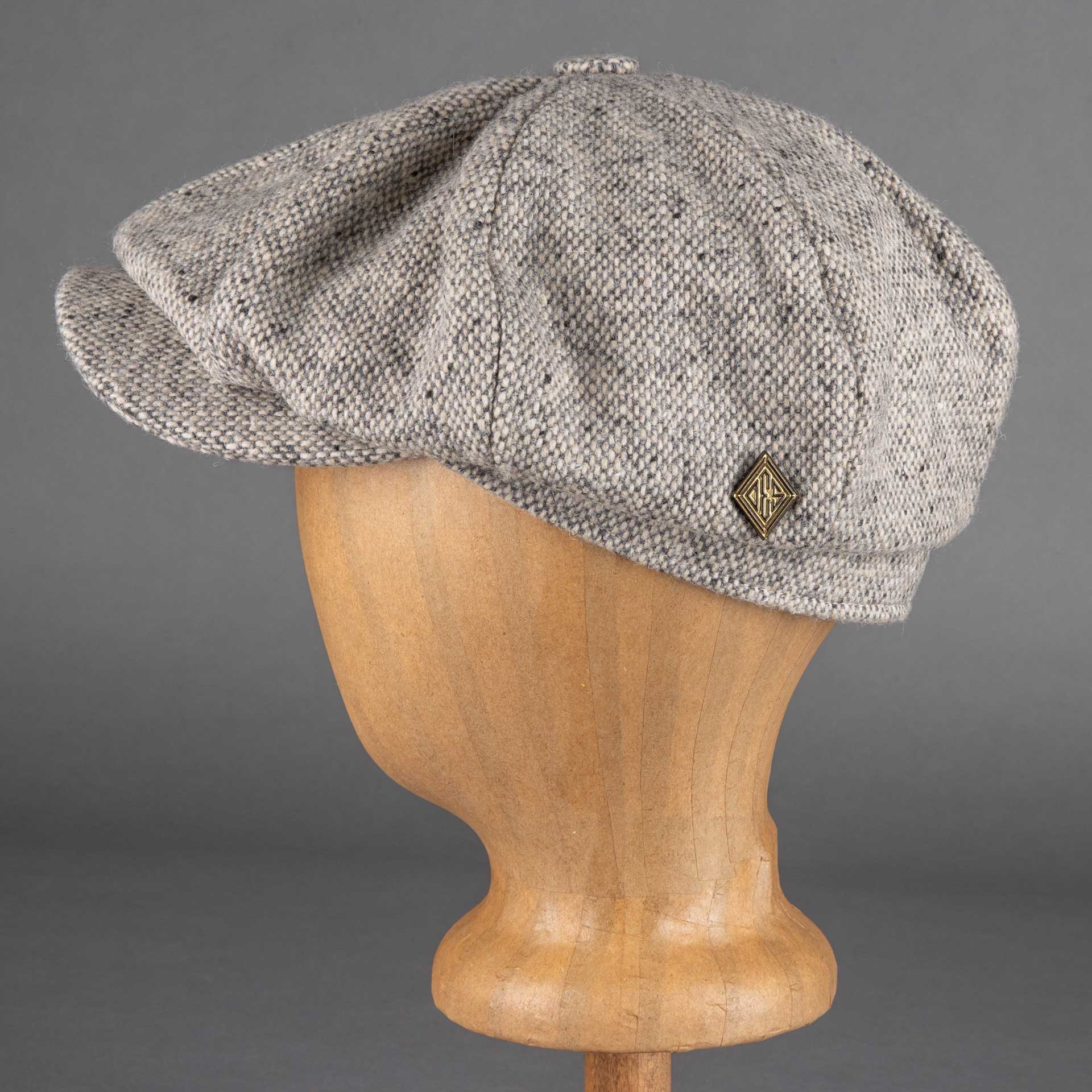 Diefenthal & Sohn1920 Newsboy+ Cap Grey CountryCapBritish Parts Lucerne