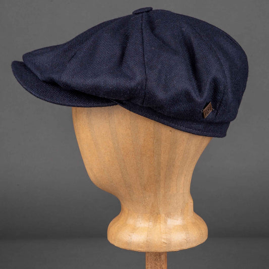 Diefenthal & Sohn1920 Newsboy Cap Shelter BlackCapBritish Parts Lucerne
