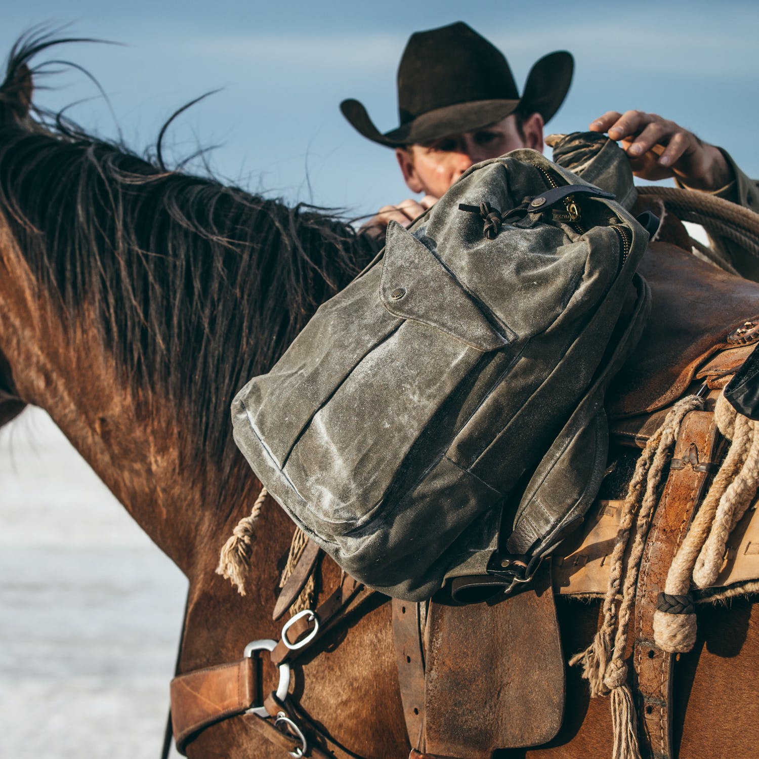 FilsonJourneyman Backpack Otter GreenBackpackBritish Parts Lucerne
