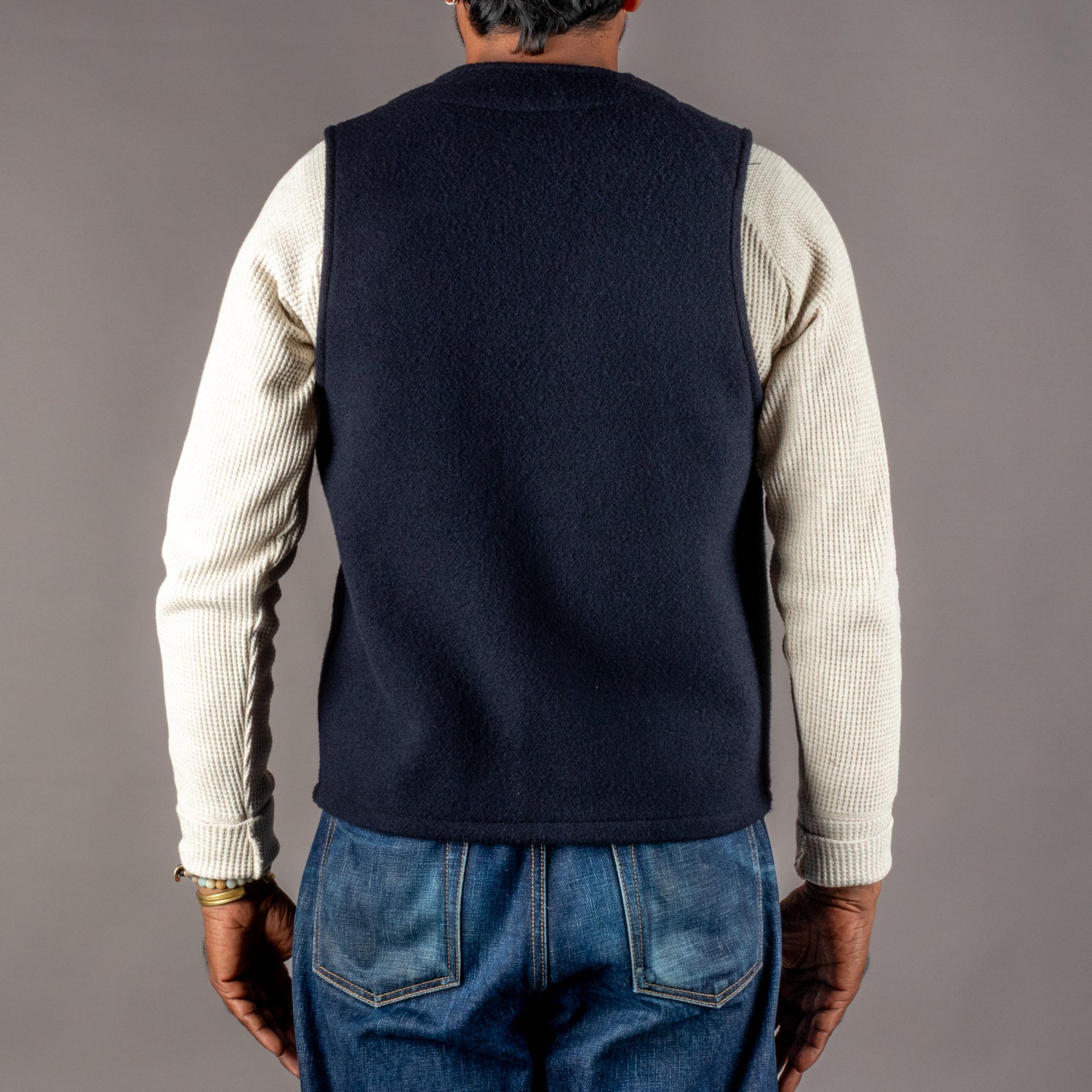 FilsonMackinaw Wool Vest NavyVestsBritish Parts Lucerne