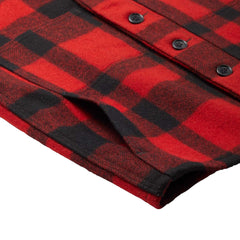 FilsonMackinaw Wool Vest Red Black PlaidVestsBritish Parts Lucerne