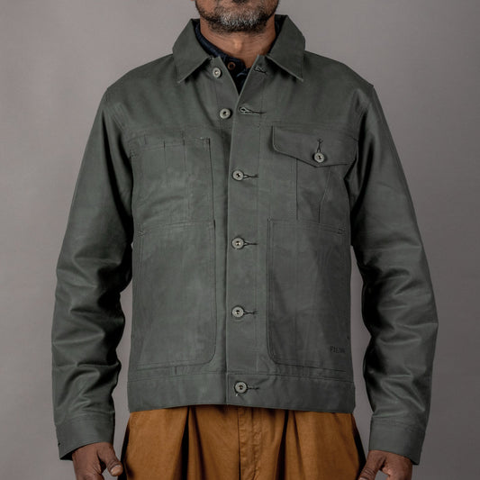 FilsonShort Lined Cruiser Jacket - Castor GreyJacketsBritish Parts Lucerne
