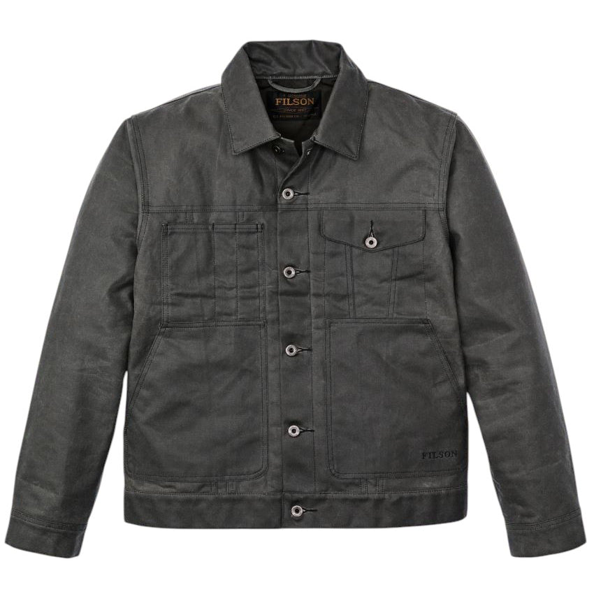 FilsonShort Lined Cruiser Jacket - Castor GreyJacketsBritish Parts Lucerne