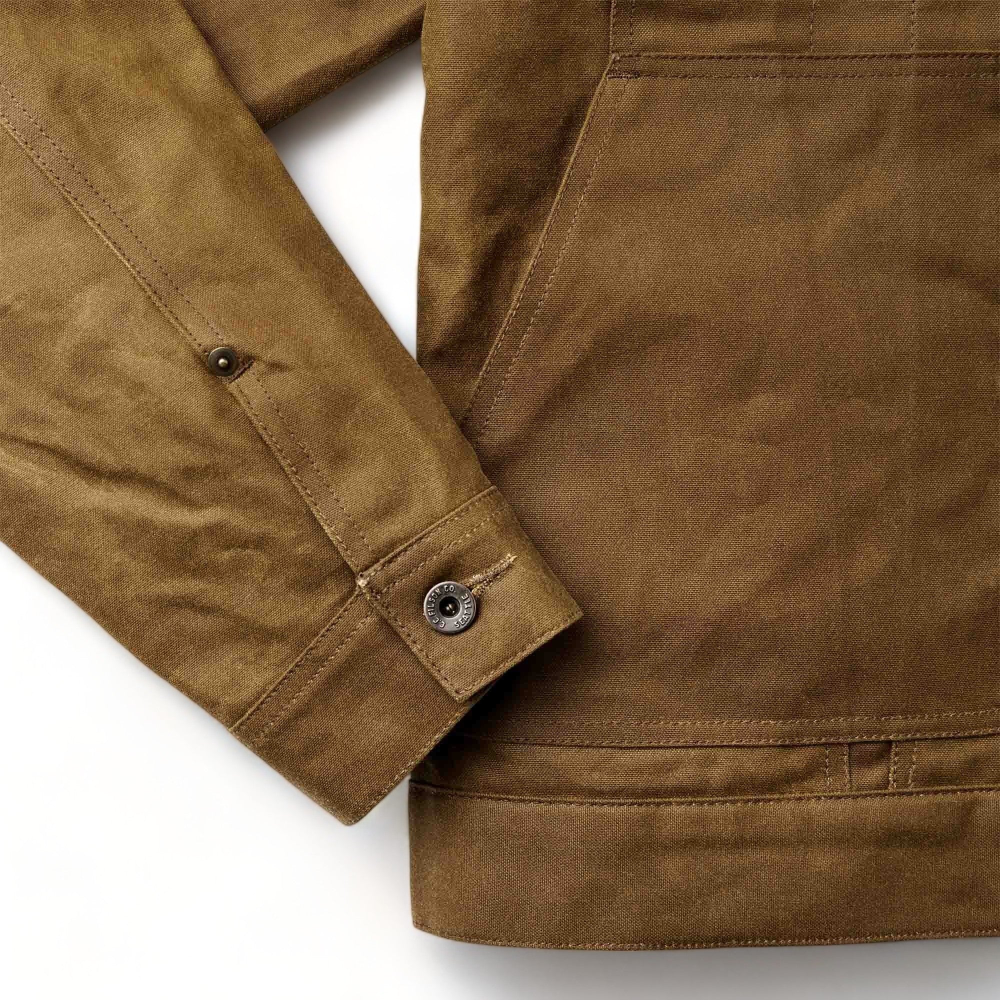 FilsonShort Lined Cruiser Jacket - Dark TanJacketsBritish Parts Luzern