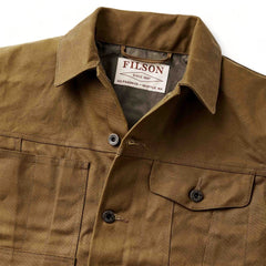 FilsonShort Lined Cruiser Jacket - Dark TanJacketsBritish Parts Luzern