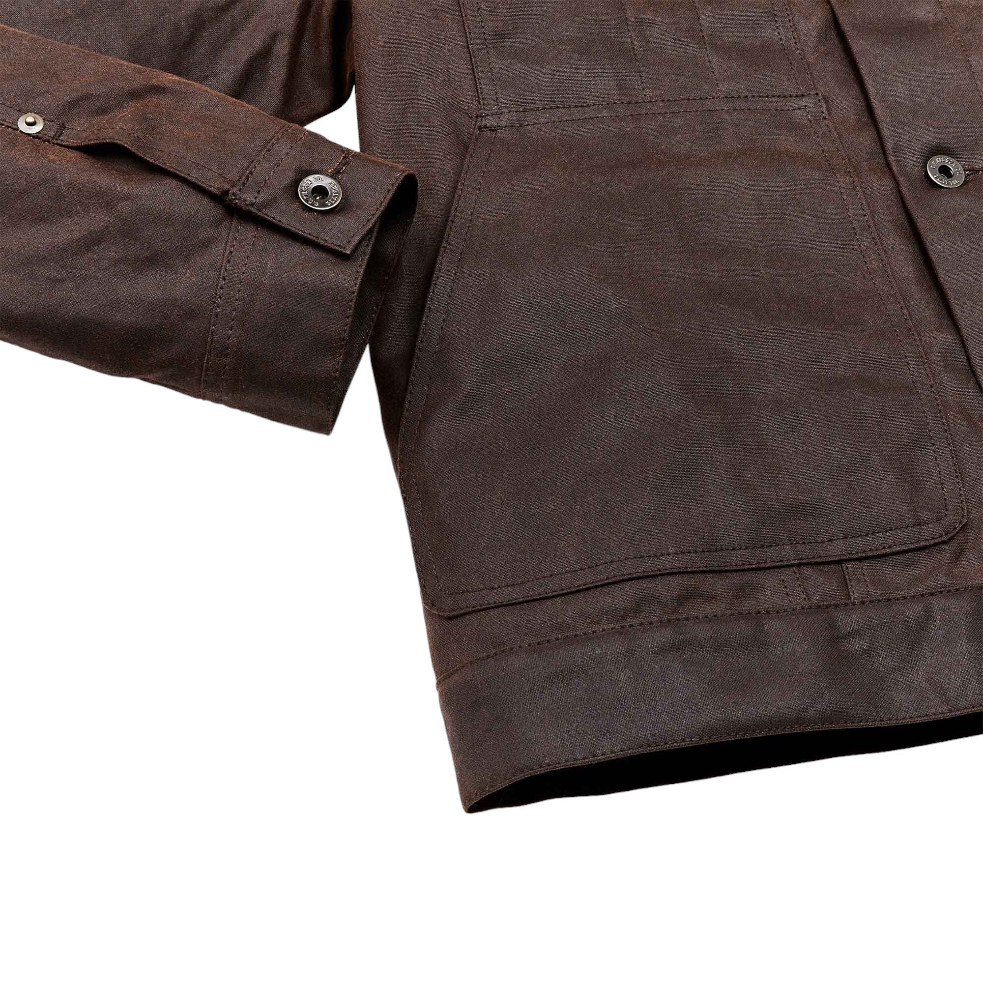 FilsonShort Lined Cruiser Jacket - Dark BrownJacketsBritish Parts Lucerne