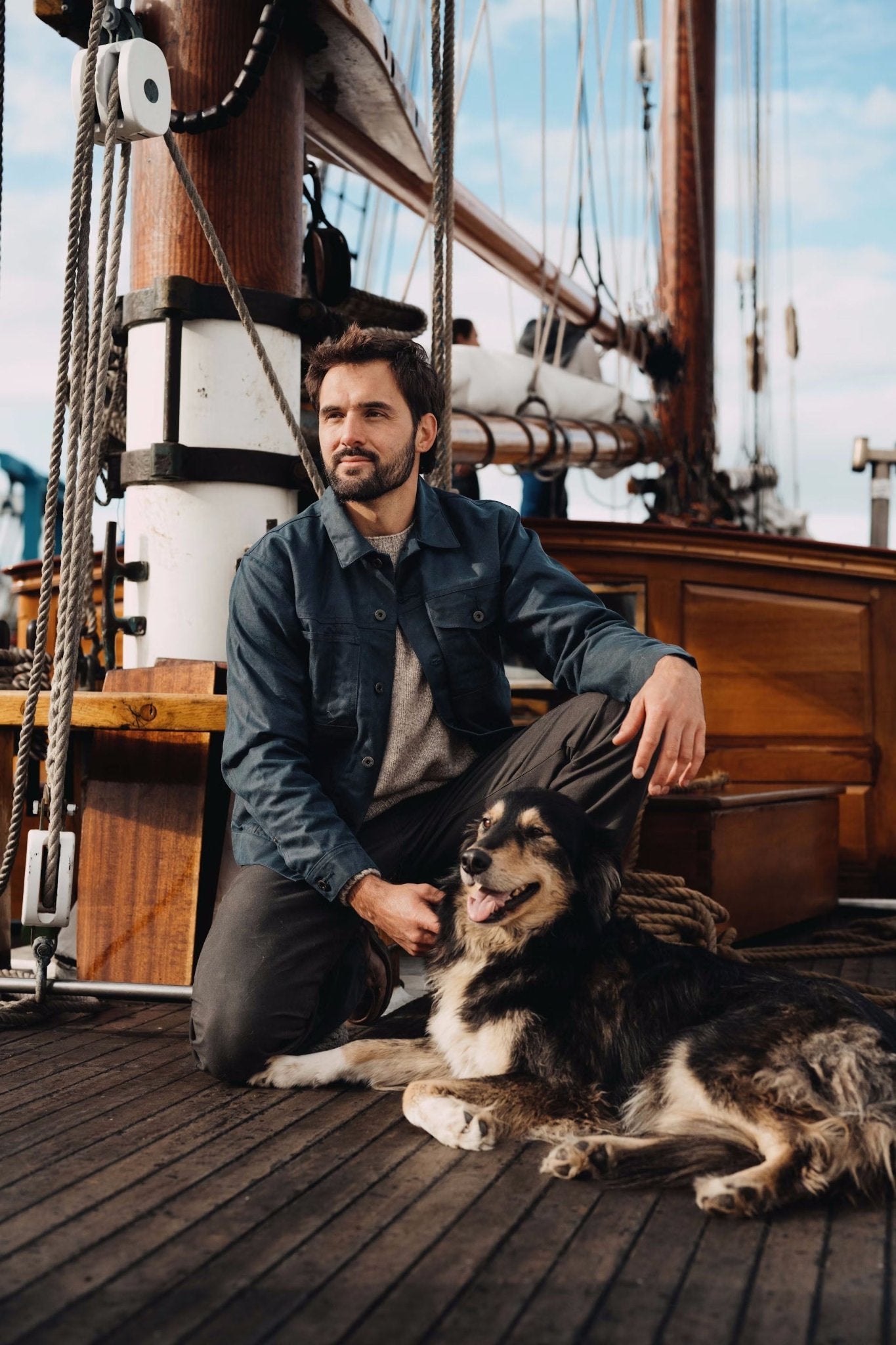 FilsonShort Lined Cruiser Jacket - Service BlueJacketsBritish Parts Lucerne