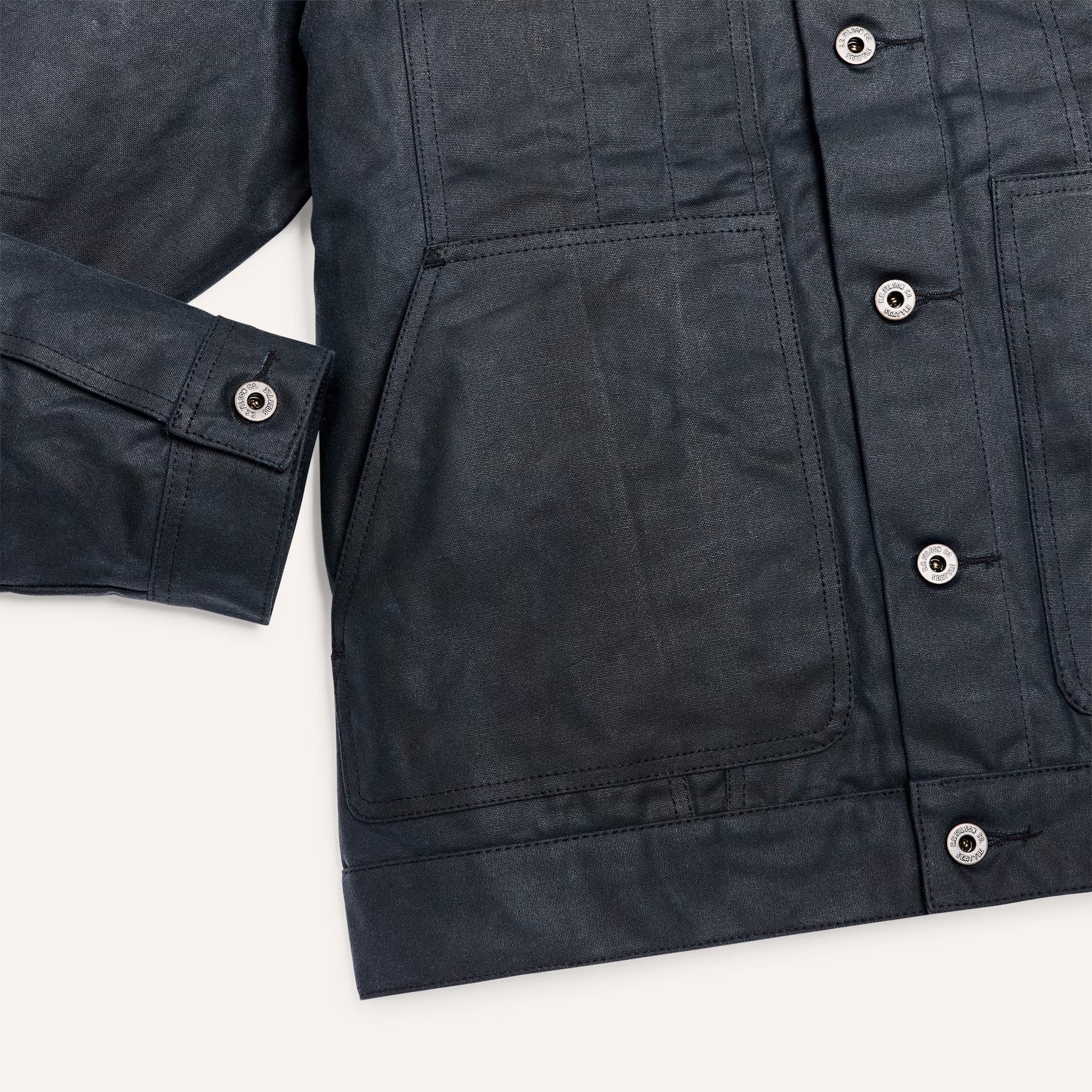 FilsonShort Lined Cruiser Jacket - Service BlueJacketsBritish Parts Lucerne