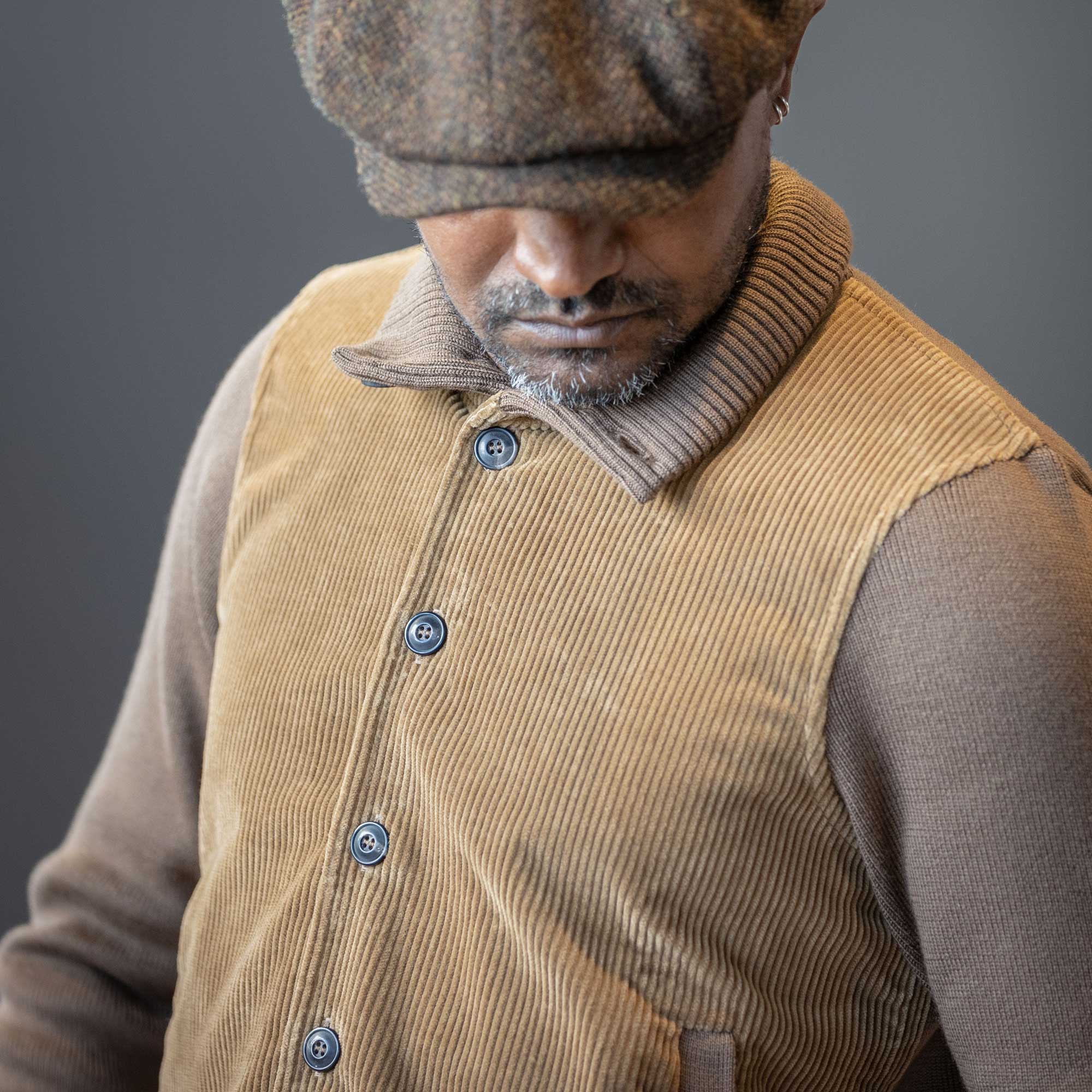 G.R.P.Buttons Jacket BeigeCardiganBritish Parts Lucerne