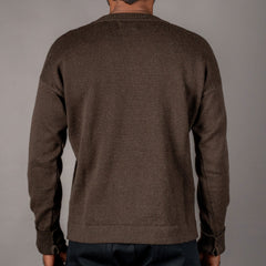 G.R.P.Crewneck CC21 BrownPulloverBritish Parts Lucerne
