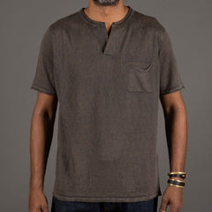 G.R.P.Neo Henley short sleeve CharcoalT-ShirtBritish Parts Lucerne