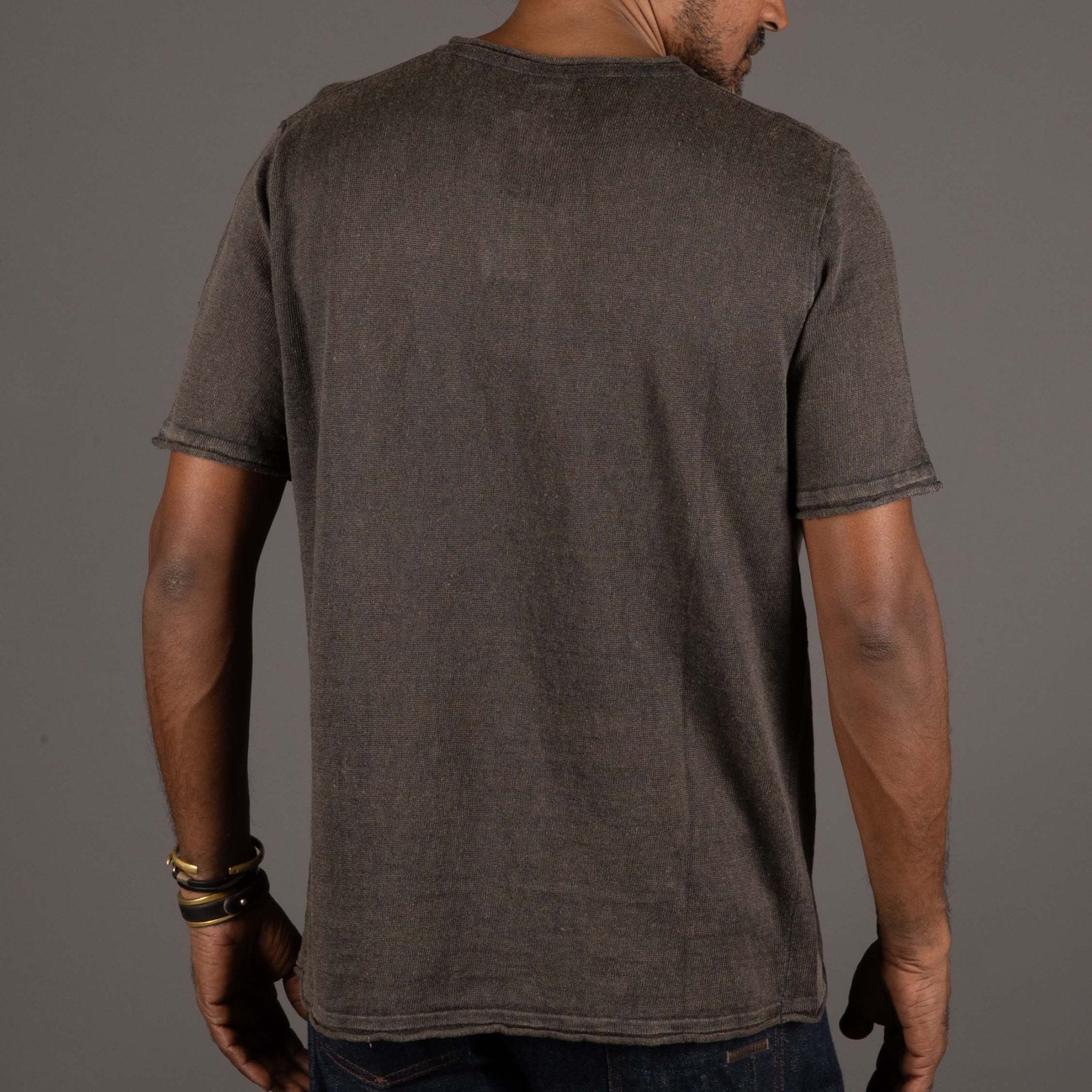 G.R.P.Neo Henley short sleeve CharcoalT-ShirtBritish Parts Lucerne