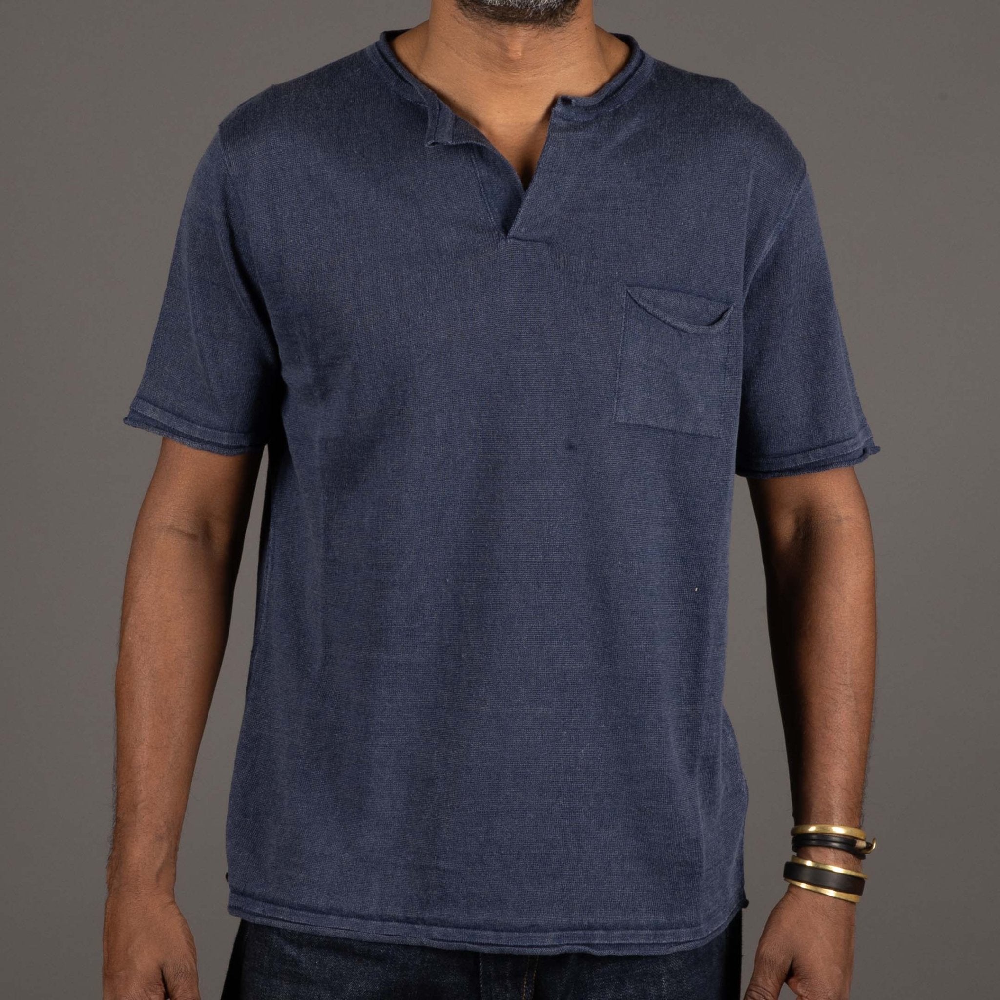 G.R.P.Neo Henley short sleeve InkT-ShirtBritish Parts Lucerne