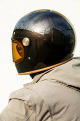 HedonHeroine Racer 2.0 motorcycle helmet Macadamia 22.06HelmetBritish Parts Lucerne