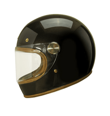 HedonHeroine Racer 2.0 motorcycle helmet Macadamia 22.06HelmetBritish Parts Lucerne