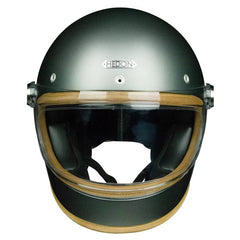 HedonHeroine Racer 2.0 motorcycle helmet Molten AshHelmetBritish Parts Lucerne