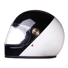 HedonHeroine Racer 2.0 motorcycle helmet Two - FaceHelmBritish Parts Lucerne
