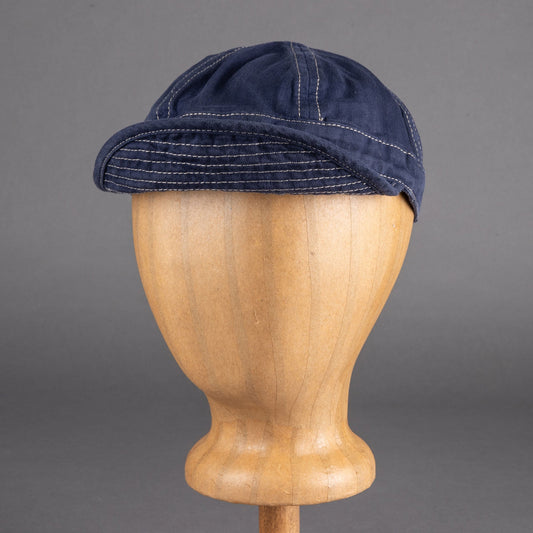 Hen's TeethHerringbone Cap BlueCapBritish Parts Lucerne