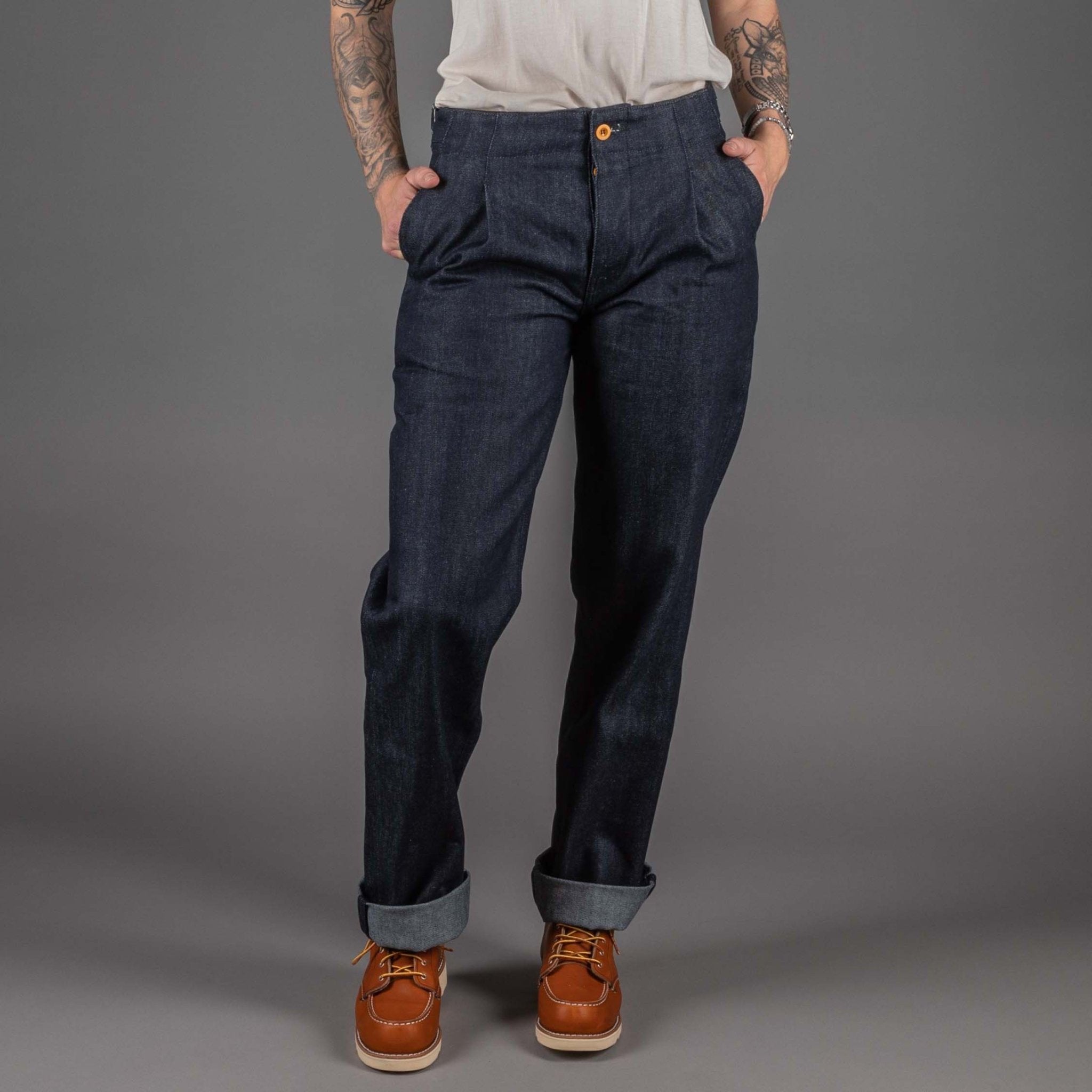 Hen's TeethWomens Denim Pant RawWomen's jeansBritish Parts Lucerne