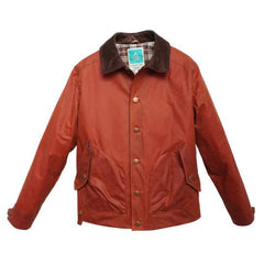 Hidden AcesPollux Padded Wax Jacket in Brick RedJacketsBritish Parts Lucerne
