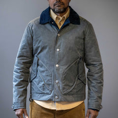 Hidden AcesPollux Padded Wax Jacket in StoneJacketsBritish Parts Lucerne