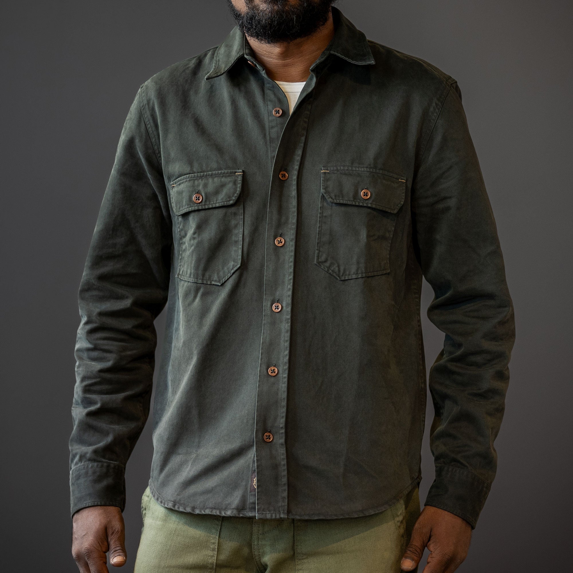 IndigoferaAlamo shirt Greek Pitch (dark green)ShirtBritish Parts Lucerne