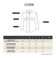 IndigoferaClyde longsleeve ribbed shirt in Cocatoo whiteHenleyBritish Parts Lucerne