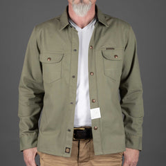 IndigoferaCopeland Overshirt from United Duck Canvas greenOvershirtBritish Parts Lucerne