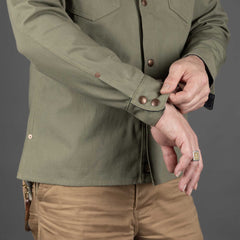 IndigoferaCopeland Overshirt from United Duck Canvas greenOvershirtBritish Parts Lucerne