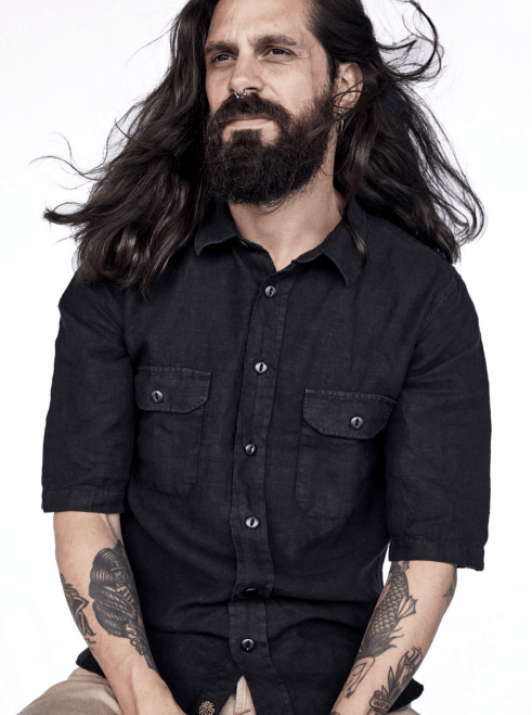 IndigoferaDelray Shirt Linen Marshall BlackShirtBritish Parts Lucerne