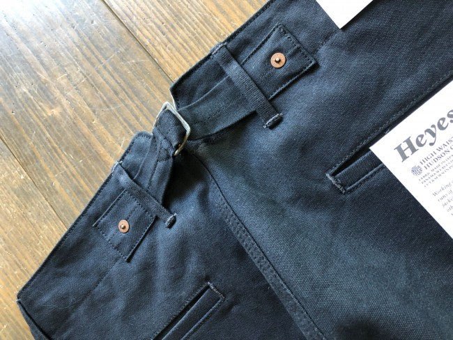 IndigoferaHeyes pants from Hudson CanvasPantsBritish Parts Lucerne