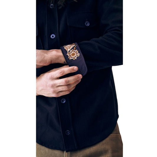 IndigoferaIconic Shirt Melton WoolShirtBritish Parts Lucerne