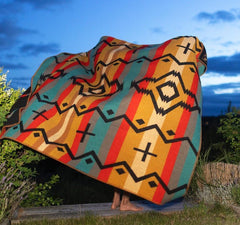 IndigoferaKabusa wool blanketBritish Parts Lucerne