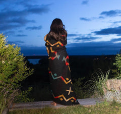 IndigoferaKabusa wool blanketBritish Parts Lucerne