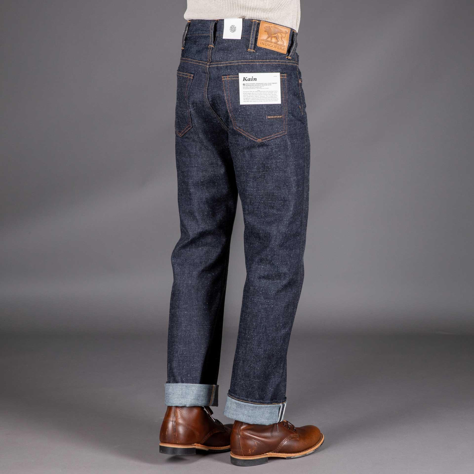 IndigoferaKain Jeans Kobakama Woolly Denim 14ozPantsBritish Parts Lucerne