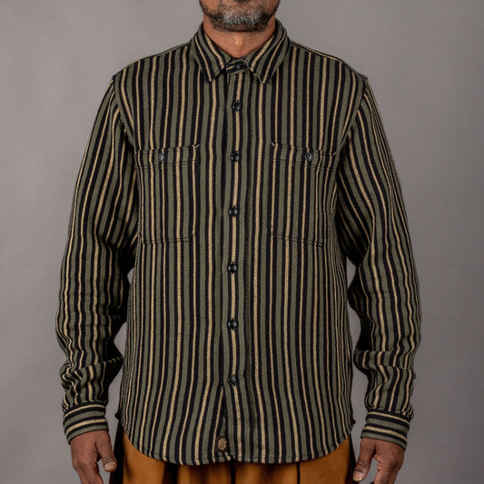 IndigoferaMcAllen Shirt Black Beige GreyShirtBritish Parts Lucerne