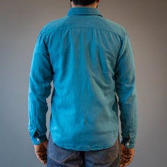 IndigoferaMcAllen Hemd Mill Scale Canvas, 4oz - Ocean BlueHemdBritish Parts Luzern