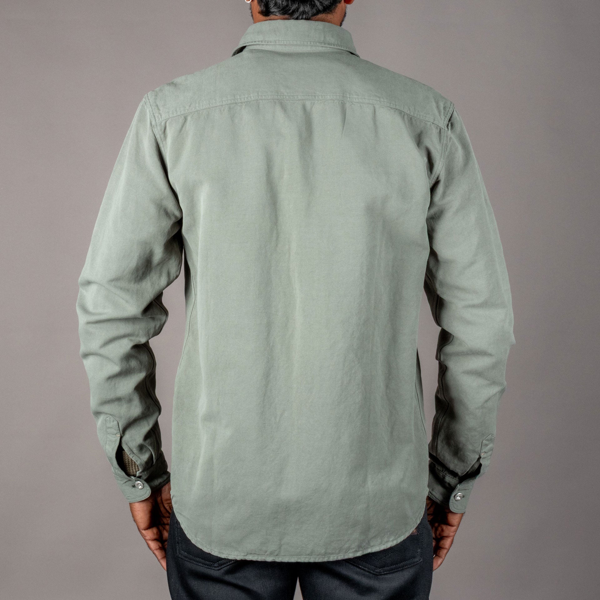 IndigoferaMcAllen Shirt Sage GreenShirtBritish Parts Lucerne