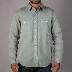 IndigoferaMcAllen Shirt Sage GreenShirtBritish Parts Lucerne