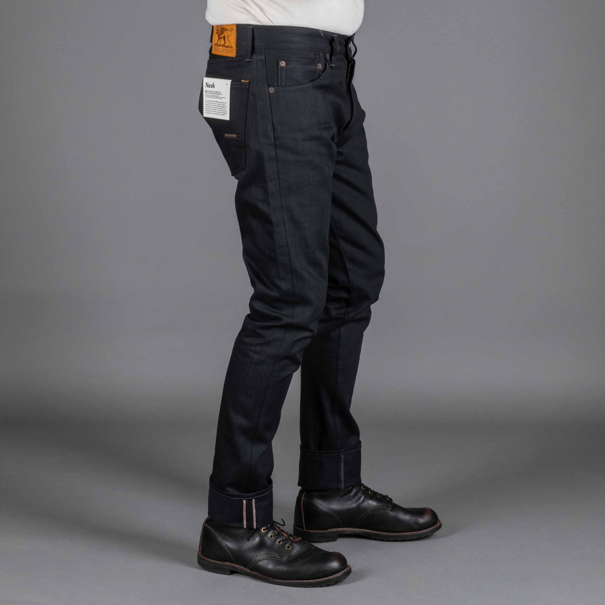 IndigoferaNash Jeans Gunpowder BlackPantsBritish Parts Lucerne