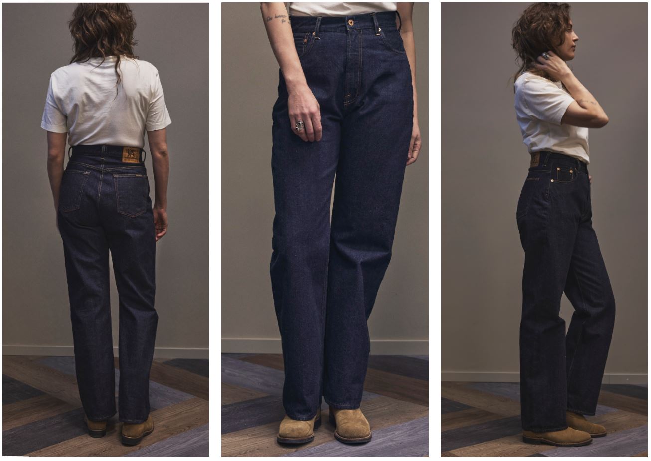 IndigoferaRoslyn women's jeans vintage 70s denimpantsBritish Parts Lucerne