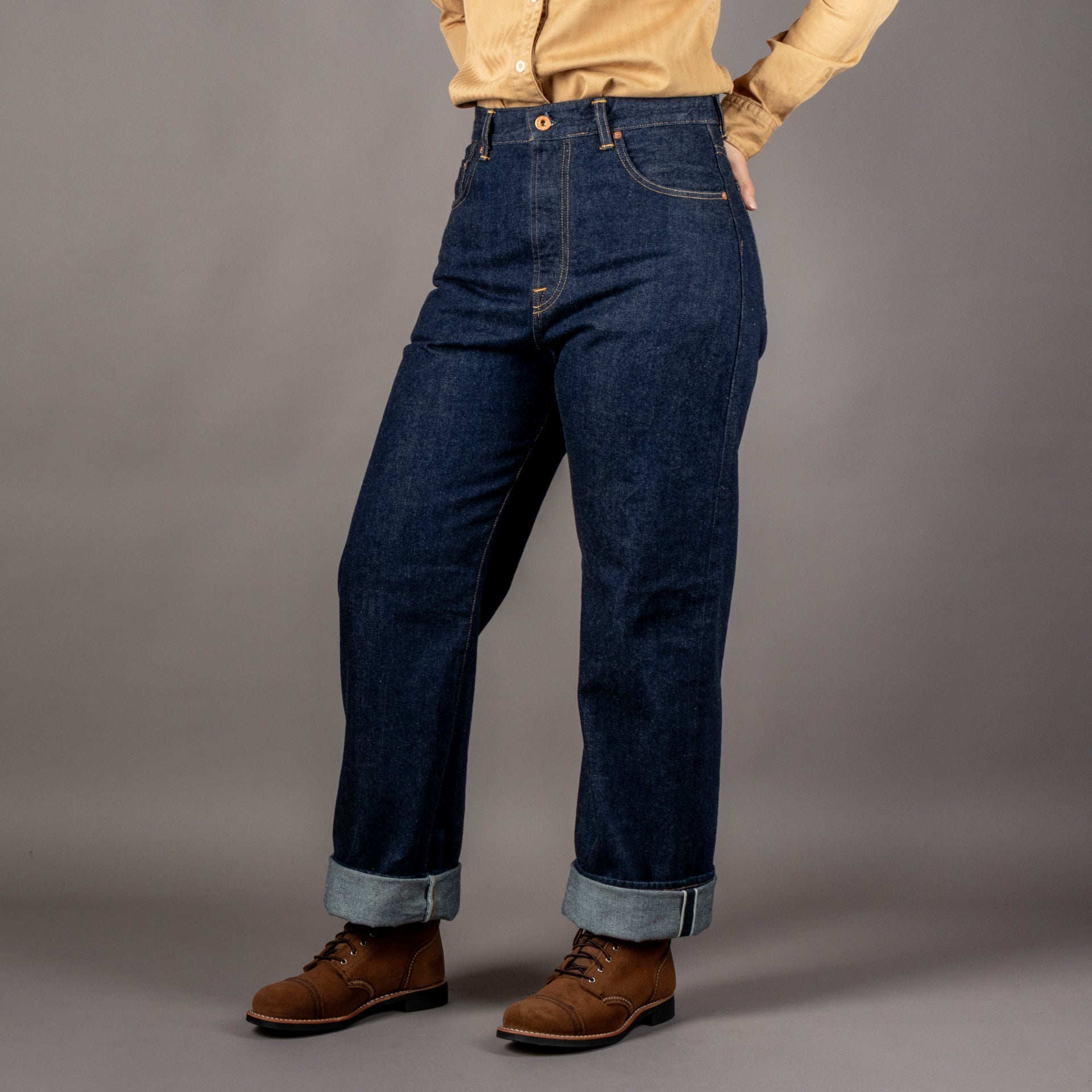 IndigoferaRoslyn women's jeans vintage 70s denimpantsBritish Parts Lucerne