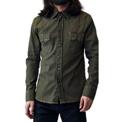 IndigoferaRyman Carson Denim Shirt GreenShirtBritish Parts Lucerne